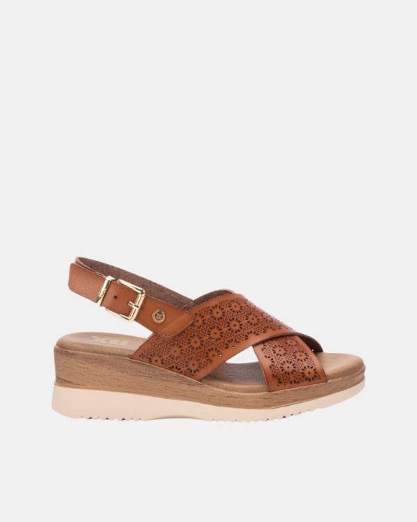  Sandalias Abiertas Mujer XTI Marrón 143852