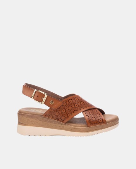  Sandalias Abiertas Mujer XTI Marrón 143852