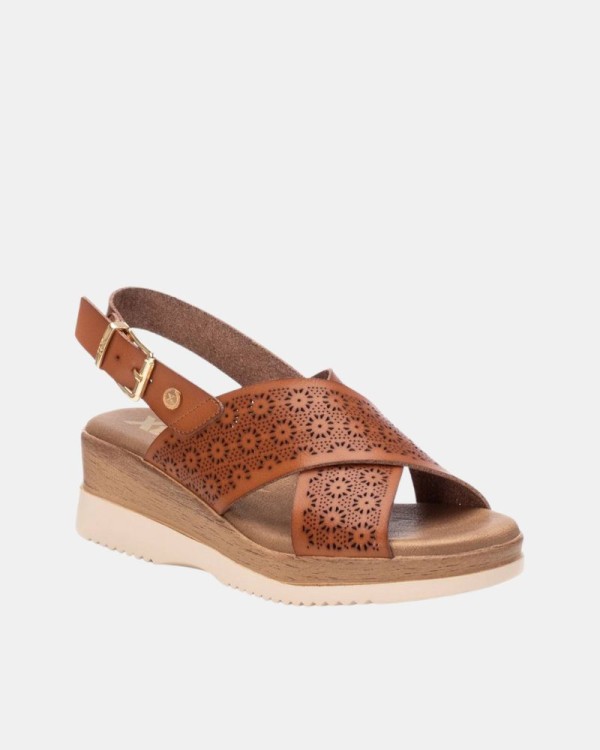  Sandalias Abiertas Mujer XTI Marrón 143852