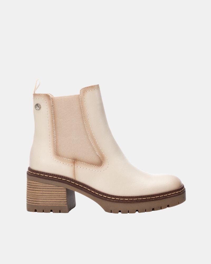 XTI Botines Chelsea Mujer Blanco 143370