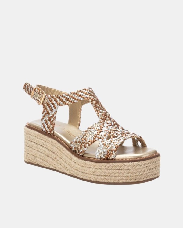 Sandalias Fiesta Mulher XTI Dourado 143942