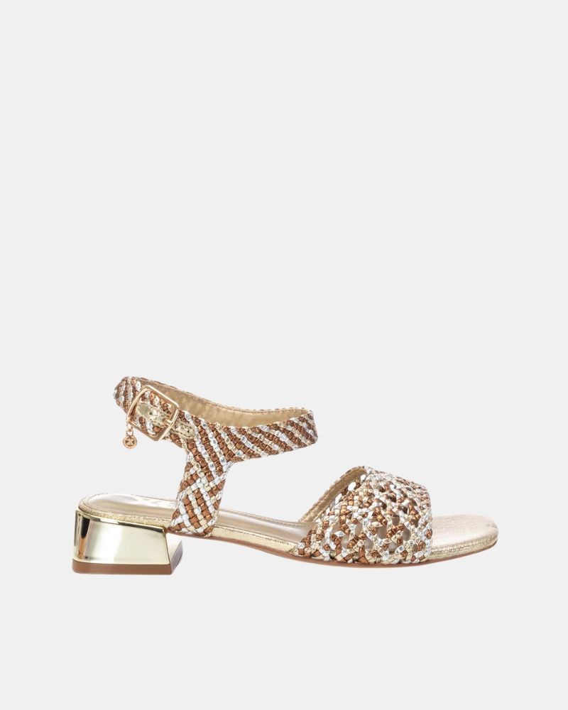  Sandalias Fiesta Mujer XTI Oro 143939
