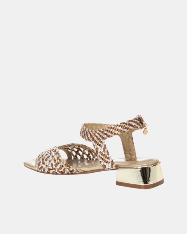  Sandalias Fiesta Mujer XTI Oro 143939