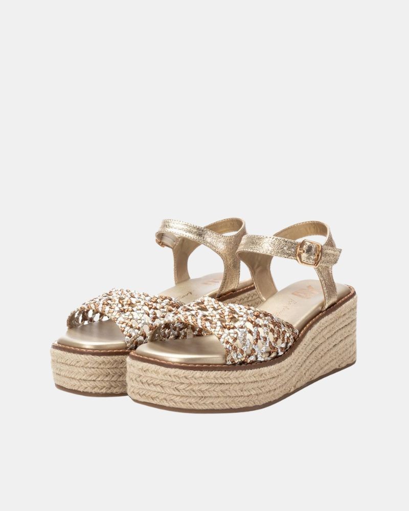  Sandalias Fiesta Mujer XTI Oro 143943