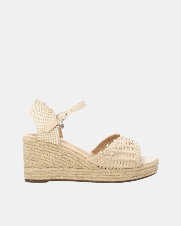 Sandálias Rafia Mulher XTI Beige 143975