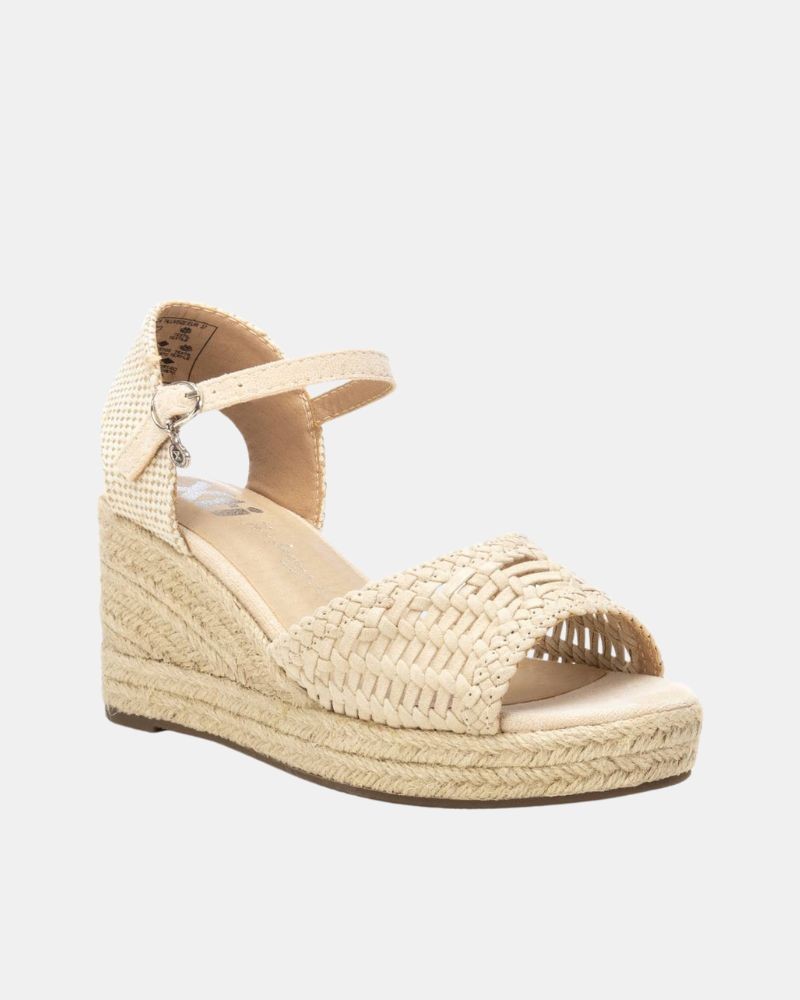 Sandálias Rafia Mulher XTI Beige 143975
