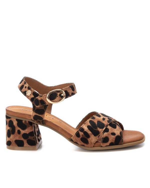 SANDALIA animal print De Tacón DE MUJER CARMELA 162192