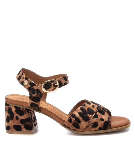 SANDÁLIA animal print De Salto FEMININO CARMELA 162192