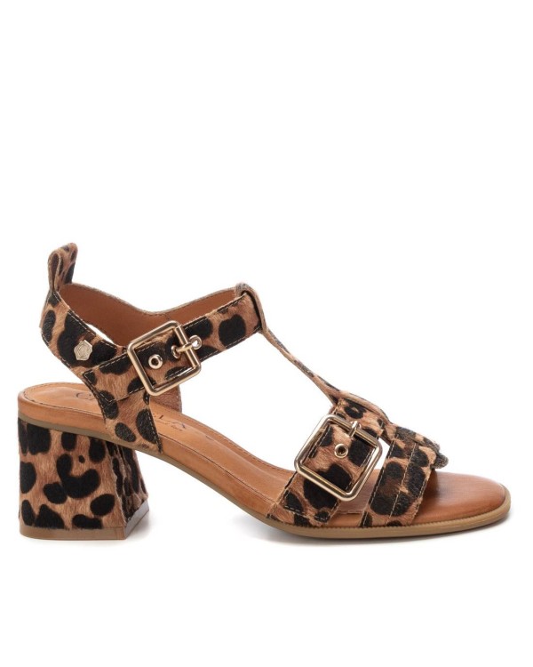 SANDALIA De Tacón DE MUJER animal print leopardo 162421