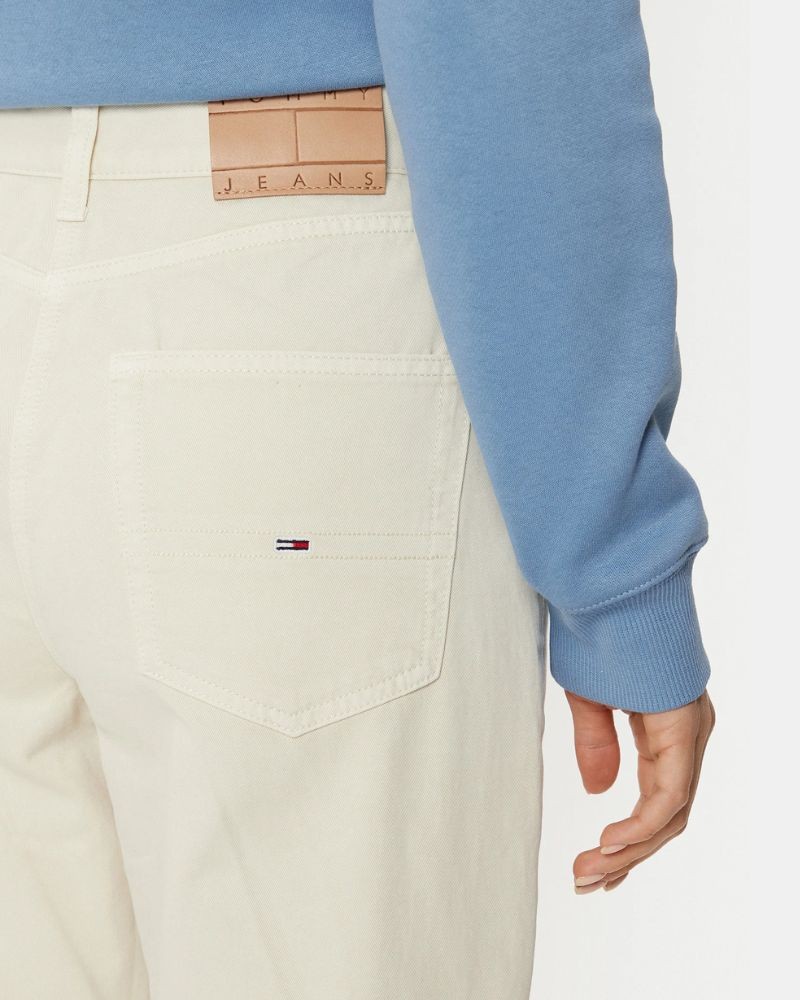 Calças de Ganga Femininas TOMMY HILFIGER Bege DW0DW19392