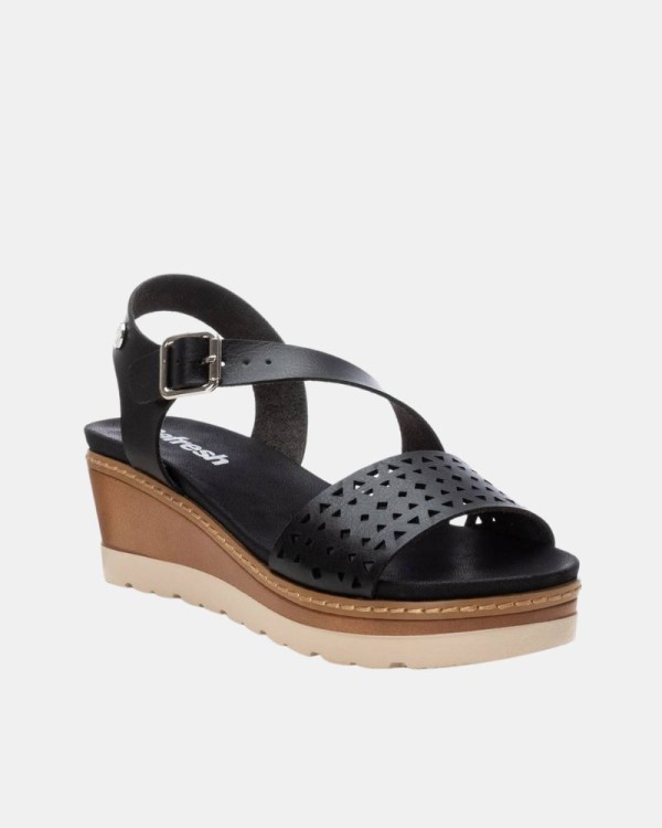  Sandalias Mujer REFRESH Negro 172846