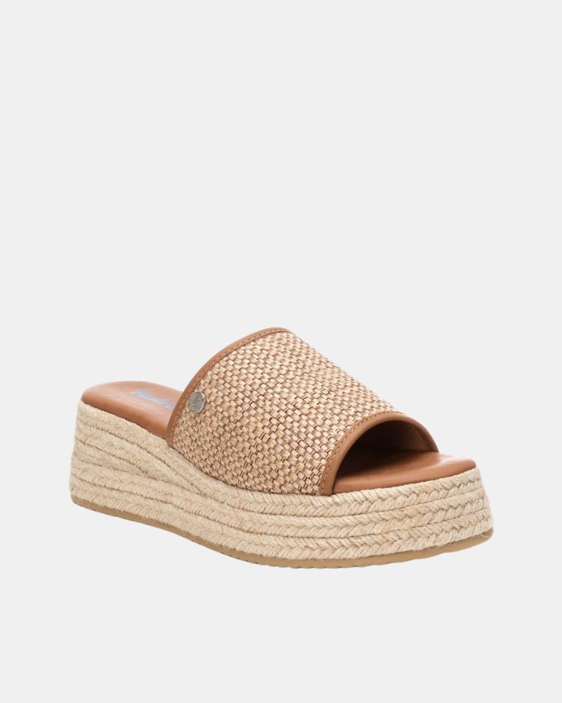 Sandalias Mulher REFRESH Taupe 171758