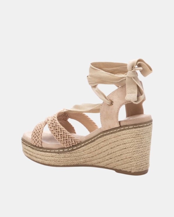  Sandalias Rafia Mujer XTI Beige 144058