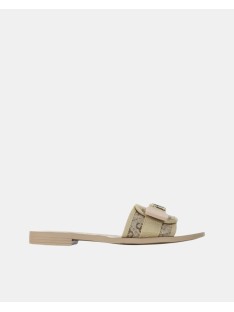 Sapatilhas Abertas Mulher GUESS Beige FLJELY LEL19