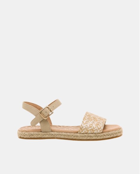 Sandalias Abertas Infantil MUSTANG Nude 49088
