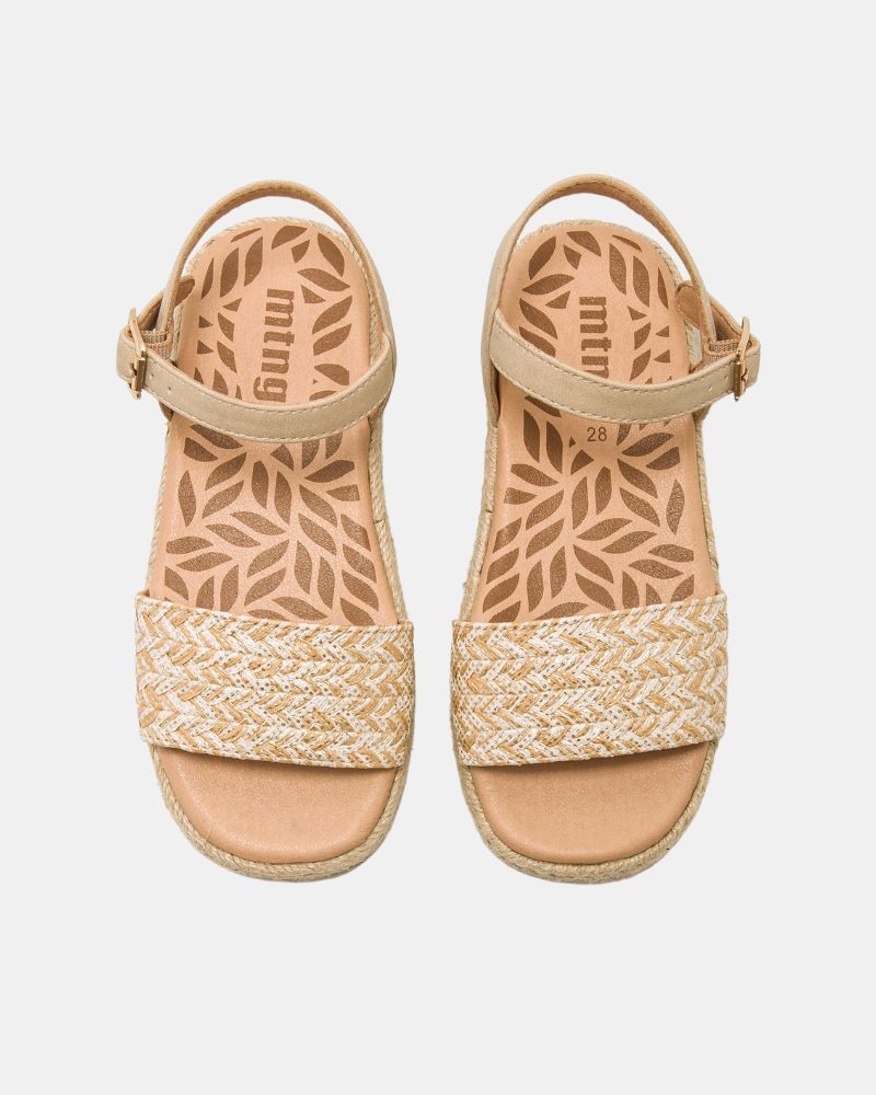 Sandalias Abertas Infantil MUSTANG Nude 49088