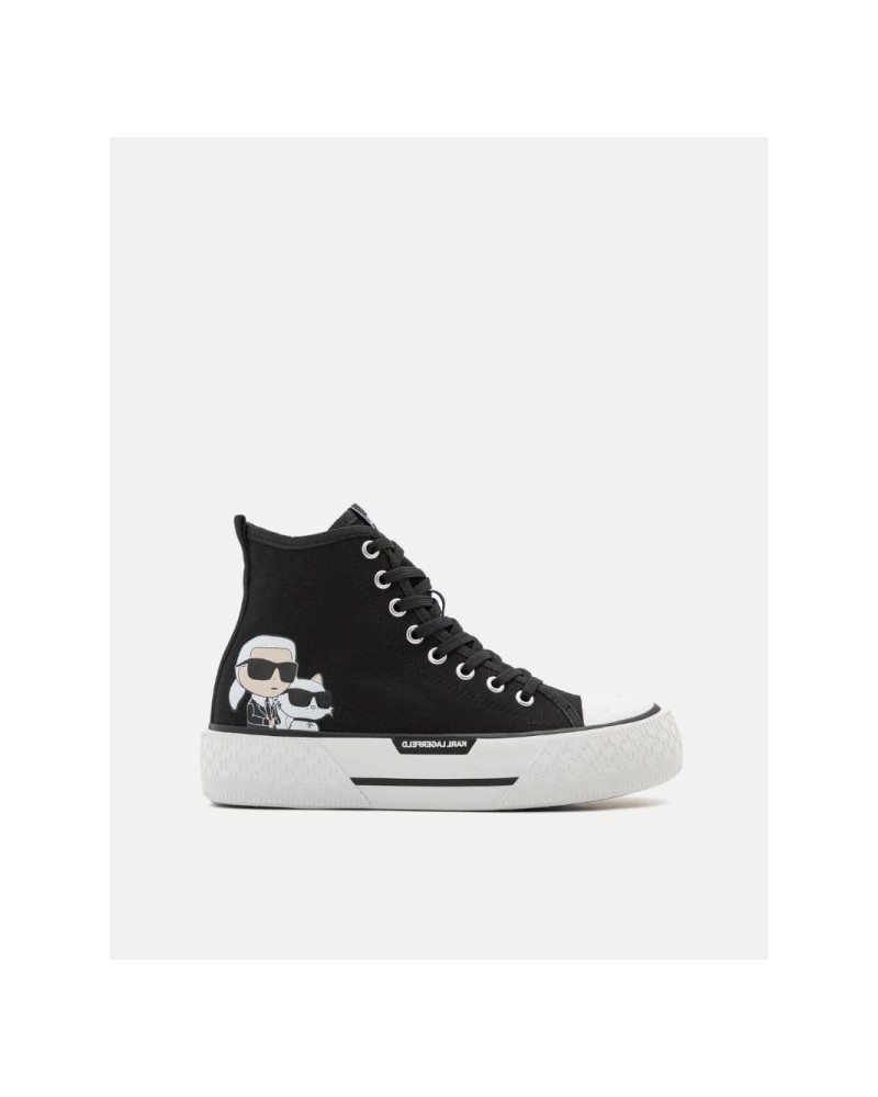  Zapatillas Altas Mujer Karl Lagerfeld Negro KL60654T KAMPUS MAX III