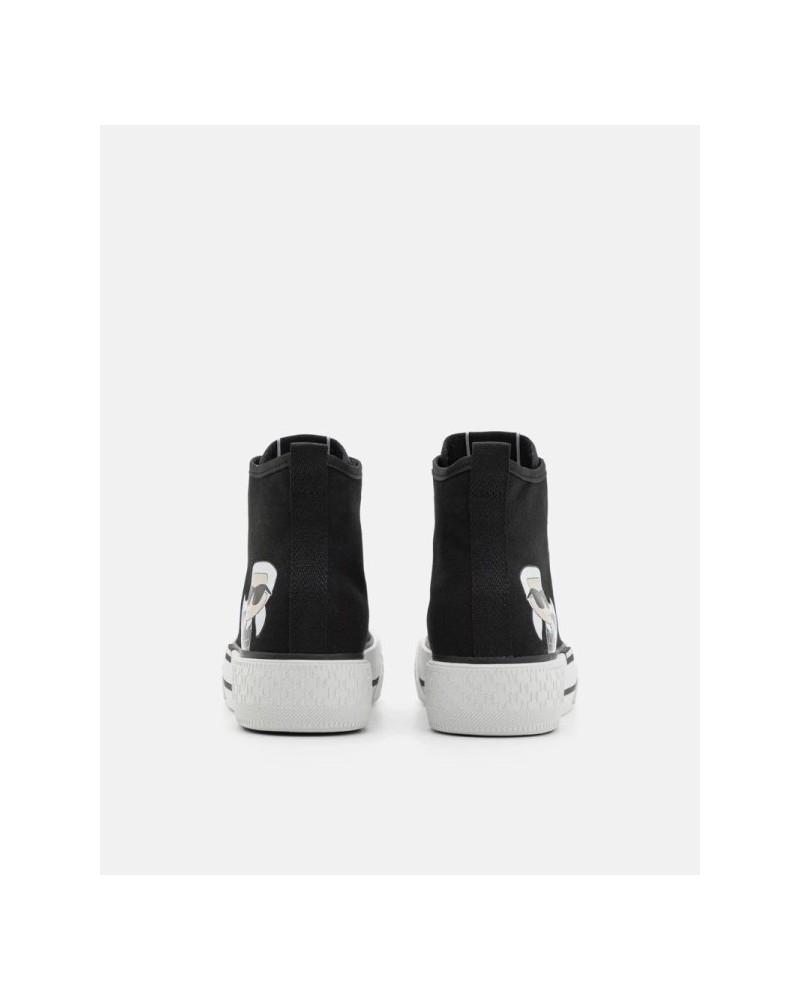 Sapatilhas Altas Mulher Karl Lagerfeld Preto KL60654T KAMPUS MAX III