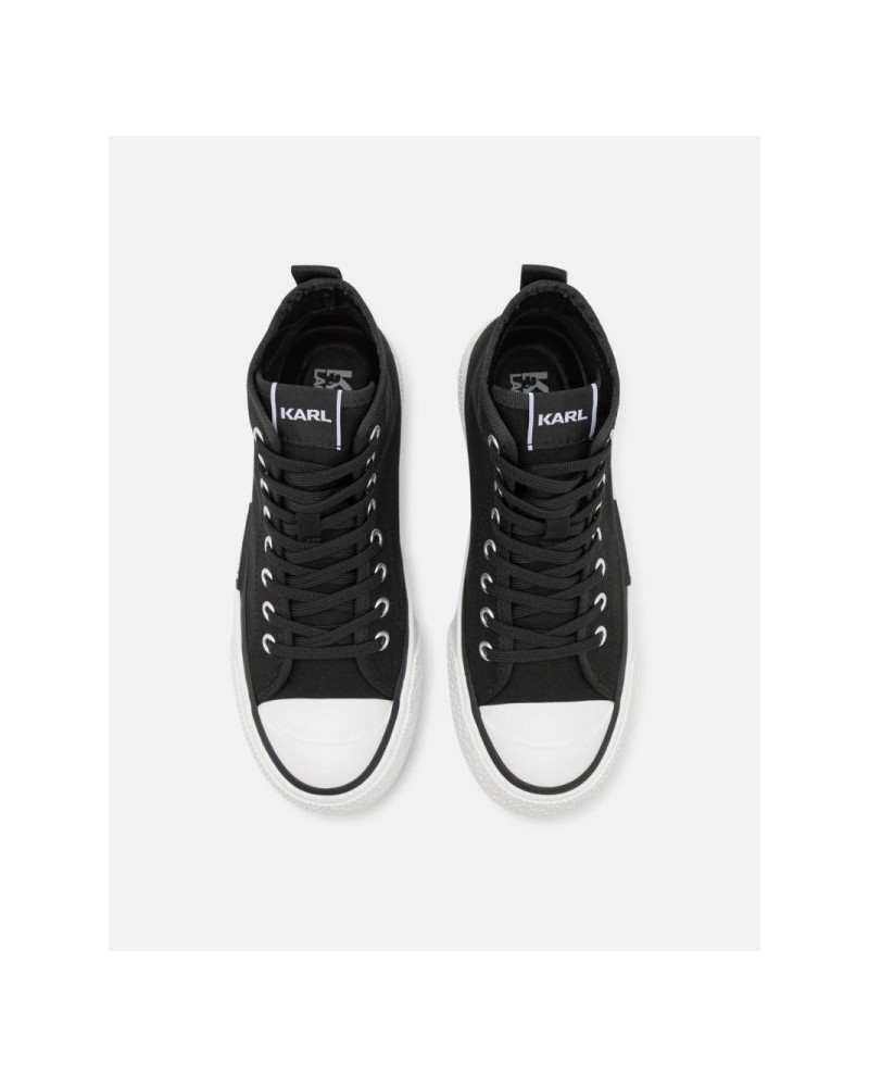  Zapatillas Altas Mujer Karl Lagerfeld Negro KL60654T KAMPUS MAX III