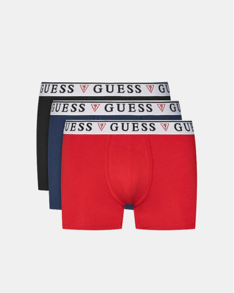 Cueca Boxer Hombre GUESS Multicolor U97G01 KCD31 BRIAN HERO BOXER TRUNK 3 P
