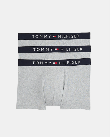 Cuecas Boxer Hombre TOMMY HILFIGER Cinza UM0UM034000R4 3P TRUNK