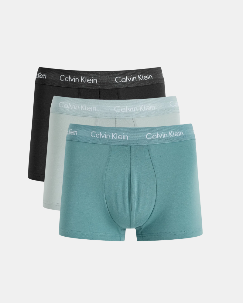 Cueca Homem CALVIN KLEIN Multicolor 0000U2664GQ27 LOW RISE TRUNK 3PK