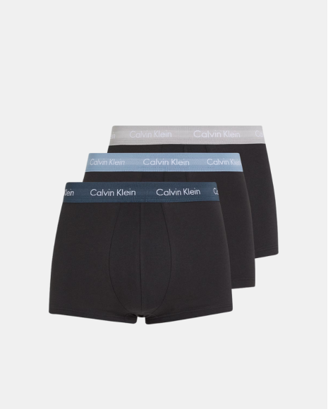 Cueca Boxer Hombre CALVIN KLEIN Preto 0000U2664GQRY LOW RISE TRUNK 3UN