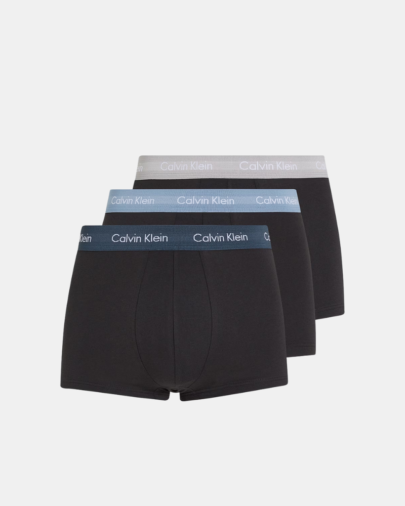 Cueca Boxer Hombre CALVIN KLEIN Preto 0000U2664GQRY LOW RISE TRUNK 3UN