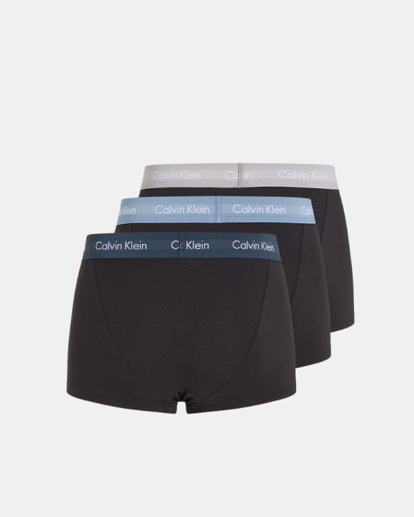 Cueca Boxer Hombre CALVIN KLEIN Preto 0000U2664GQRY LOW RISE TRUNK 3UN