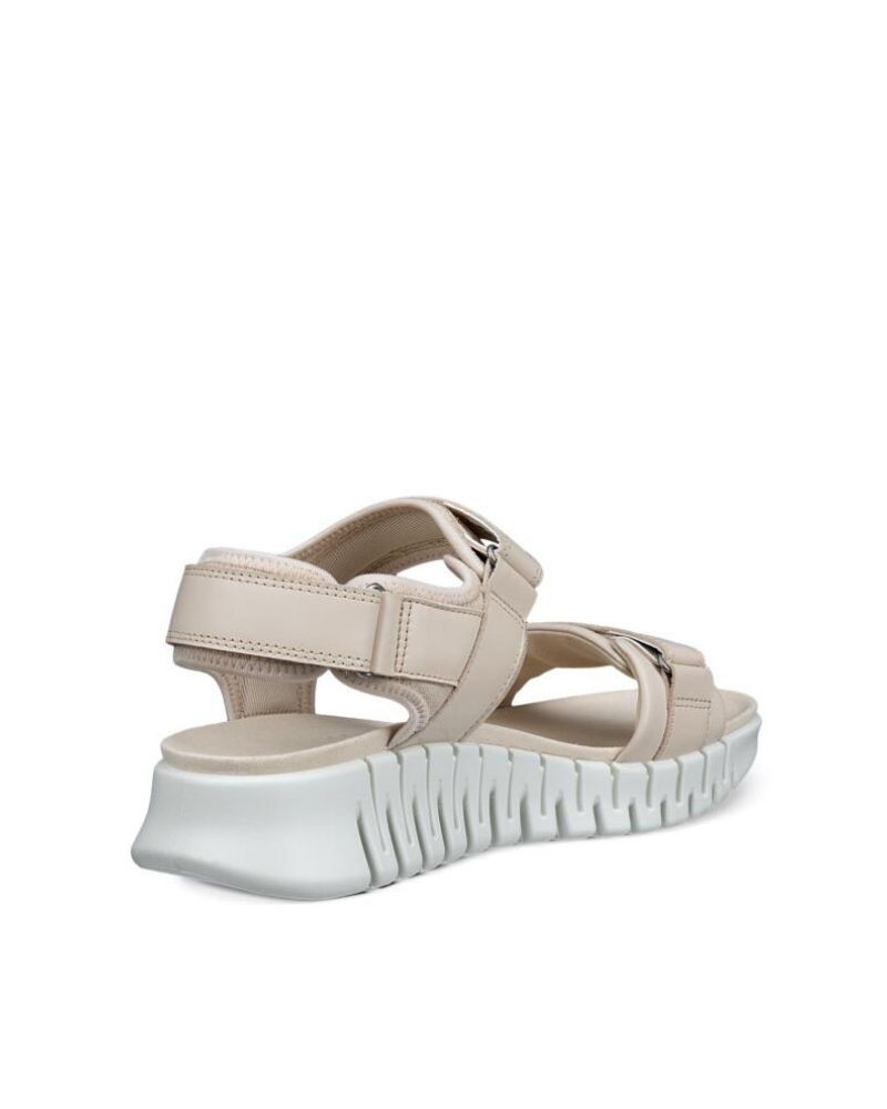  Sandalias Abiertas Fascitis plantar Mujer ECCO Nude 213103