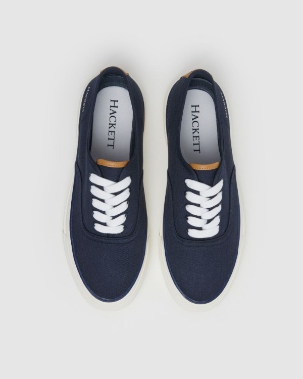  Zapatillas Bajas Hombre HACKETT Azul HMS21480 BLAKE SMART