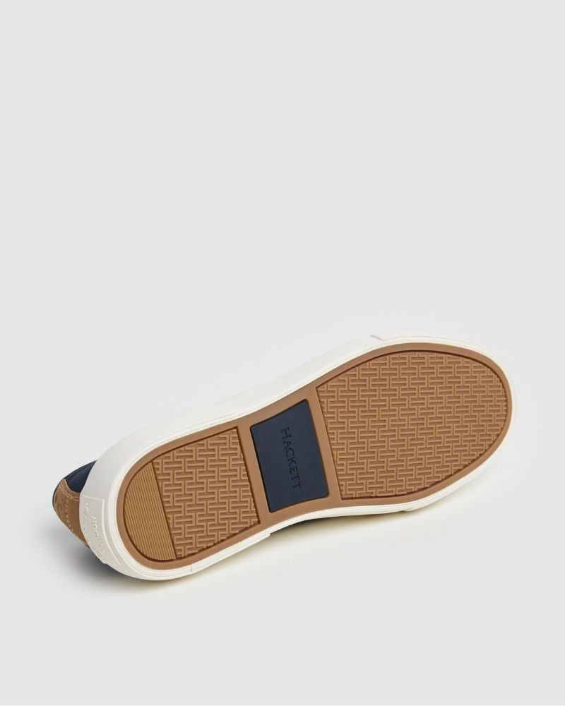 Sapatilhas Baixas Homem HACKETT Azul HMS21480 BLAKE SMART