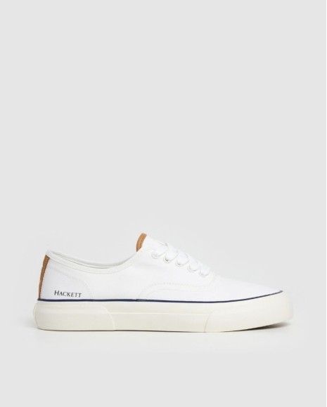  Zapatillas Bajas Hombre HACKETT Blanco HMS21480 BLAKE SMART