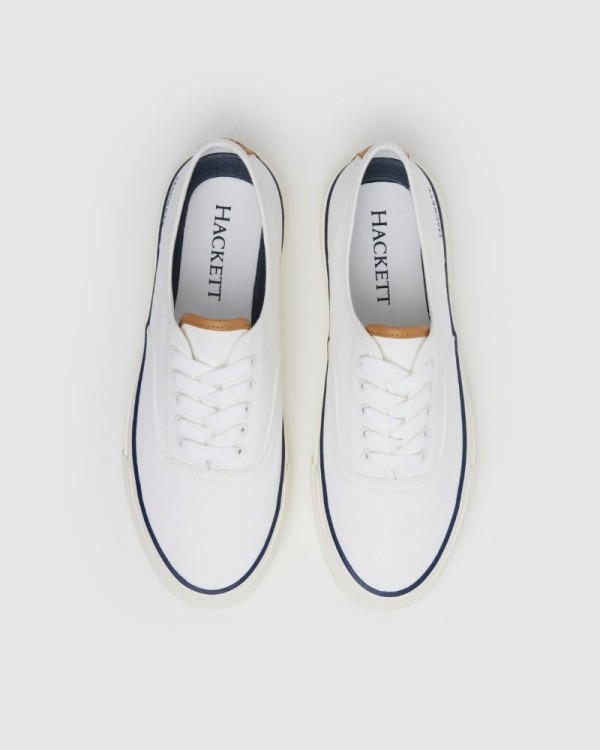  Zapatillas Bajas Hombre HACKETT Blanco HMS21480 BLAKE SMART