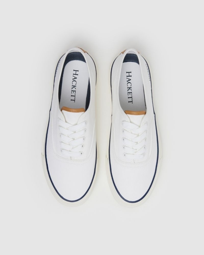  Zapatillas Bajas Hombre HACKETT Blanco HMS21480 BLAKE SMART