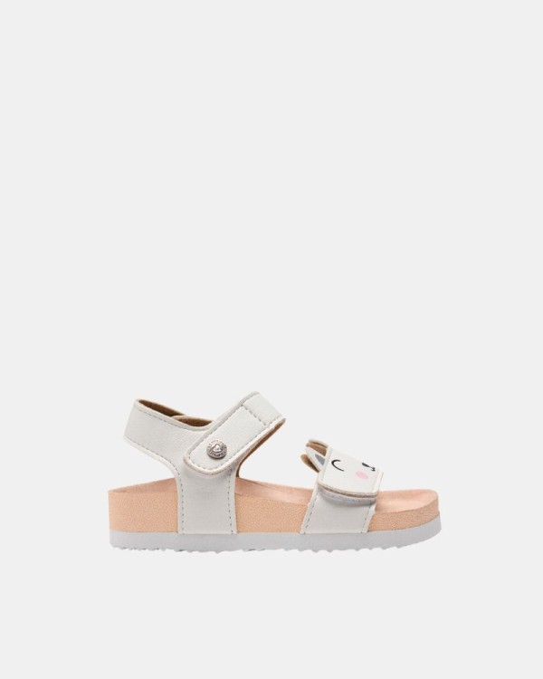  Sandalias Abiertas Infantil GIOSEPPO Blanco 74432 AQUINNAH