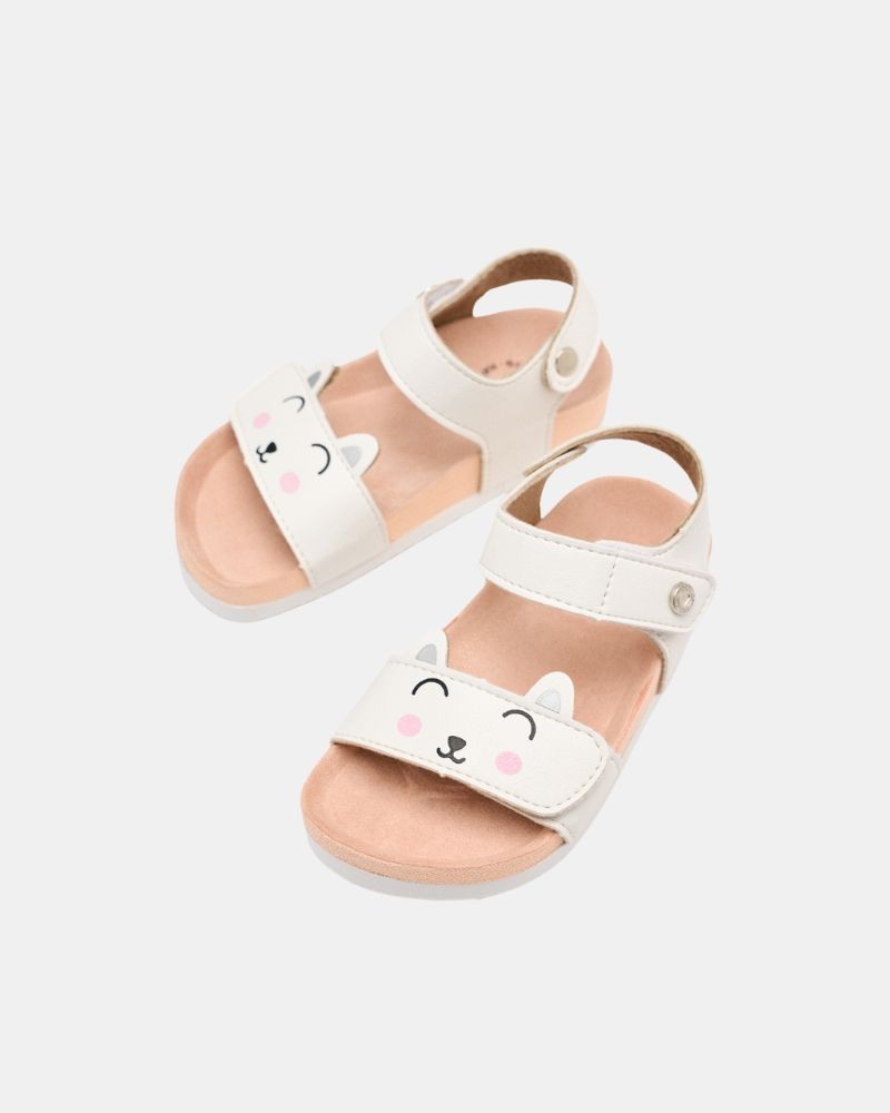 Sandalias Abertas Infantil GIOSEPPO Branco 74432 AQUINNAH