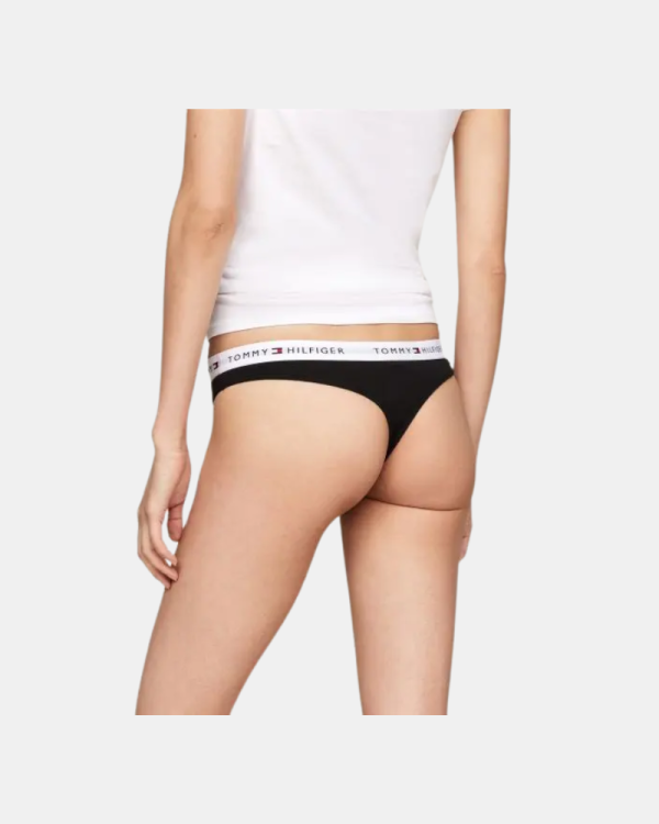  Ropa interior Boxer Mujer TOMMY HILFIGER Negro UW0UW055300SI 3 PACK THONG