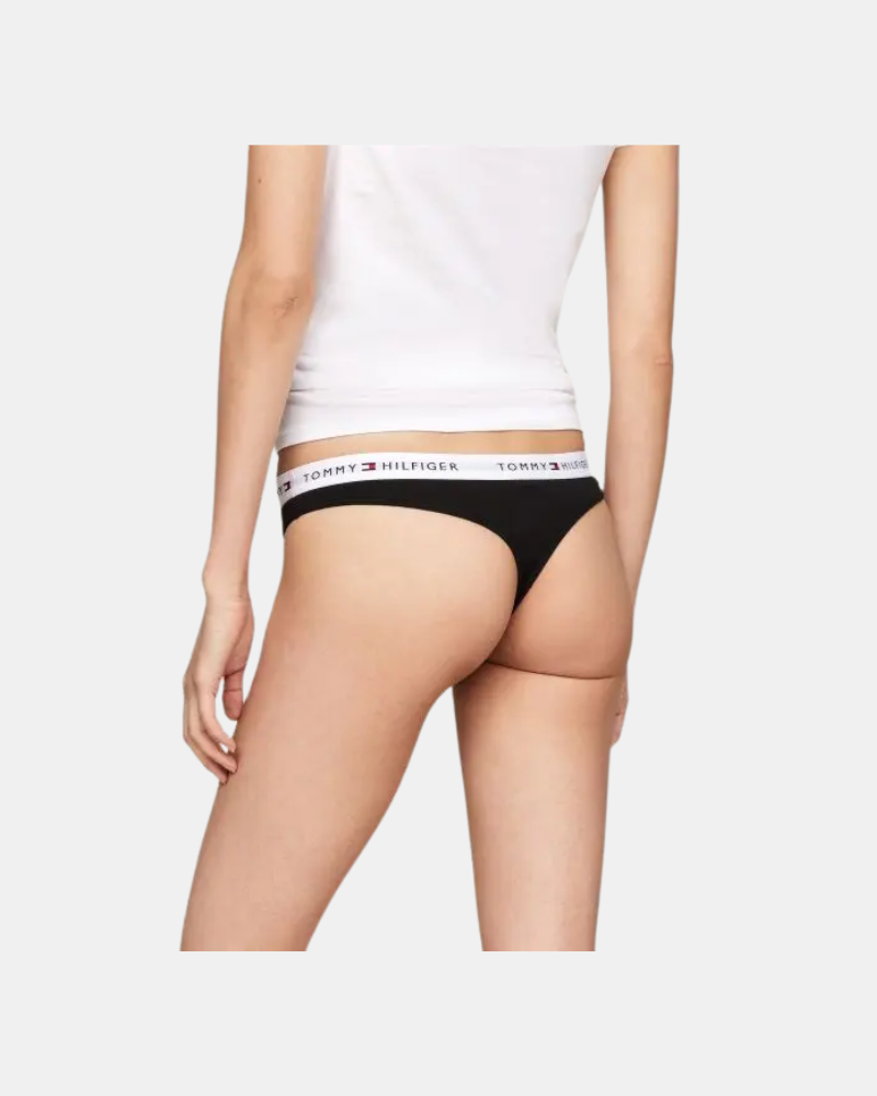  Ropa interior Boxer Mujer TOMMY HILFIGER Negro UW0UW055300SI 3 PACK THONG