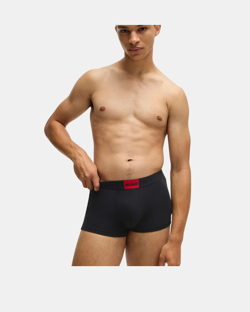  Ropa interior Boxer Hombre HUGO Negro 50532797 TRUNK TRIPLET GALAXY