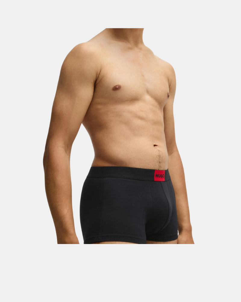  Ropa interior Boxer Hombre HUGO Negro 50532797 TRUNK TRIPLET GALAXY