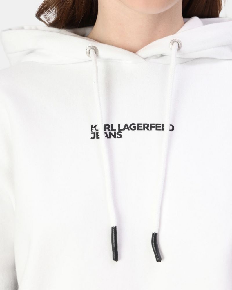  Sudaderas Hoodie Mujer Karl Lagerfeld Blanco A1W20017