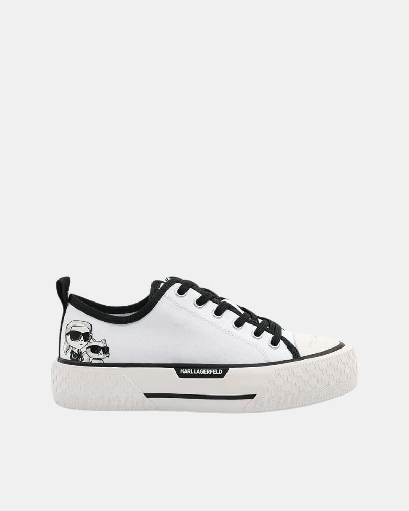 Sapatilhas Mulher Karl Lagerfeld Branco KL60614T KAMPUS MAX III