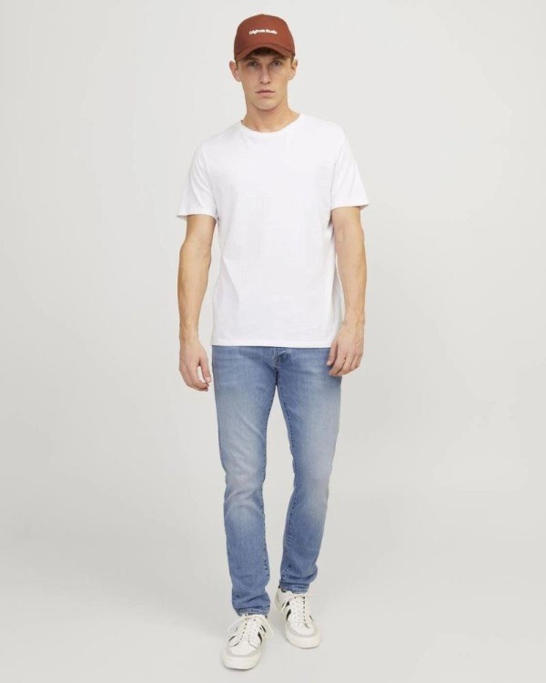 Calças Homem JACK AND JONES Azul 12249197 JJIGLENN
