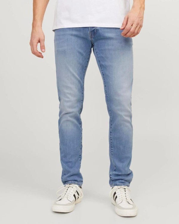 Calças Homem JACK AND JONES Azul 12249197 JJIGLENN