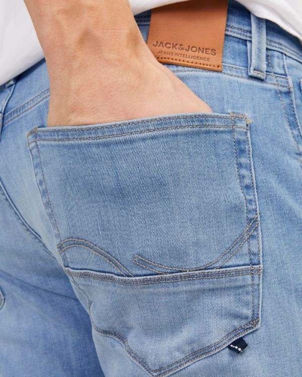 Calças Homem JACK AND JONES Azul 12249197 JJIGLENN
