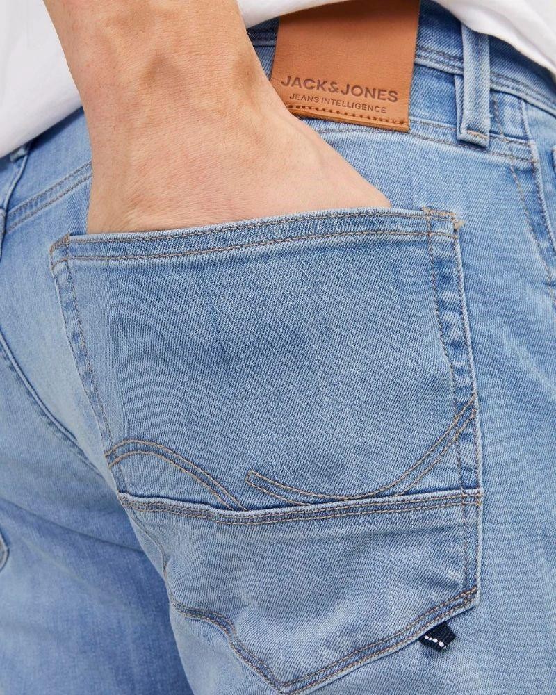 Calças Homem JACK AND JONES Azul 12249197 JJIGLENN