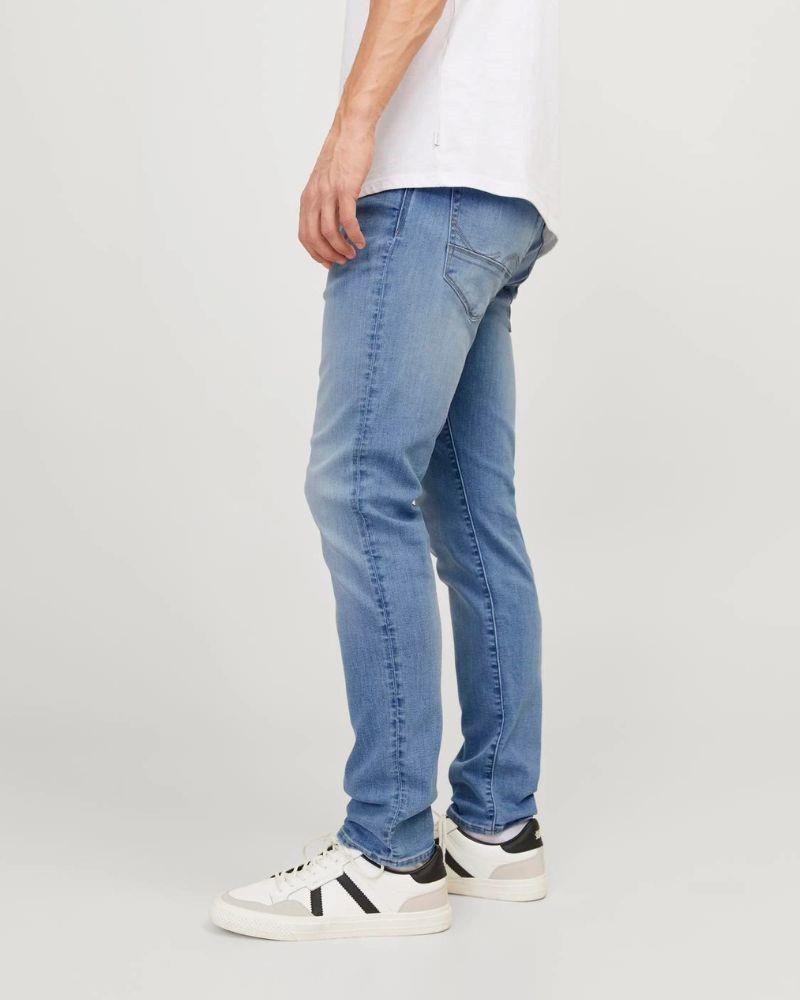 Calças Homem JACK AND JONES Azul 12249197 JJIGLENN