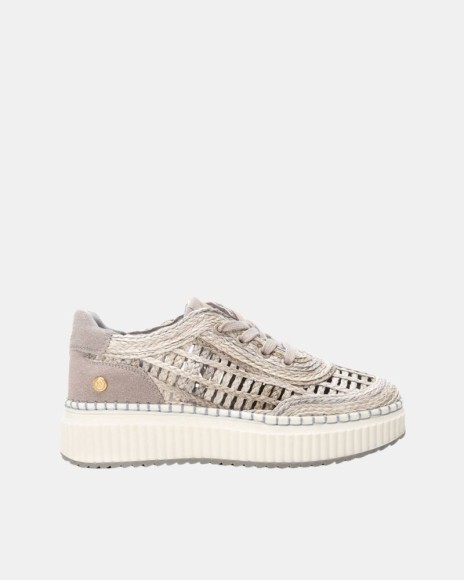 Sapatilhas Mulher XTI Taupe 143976