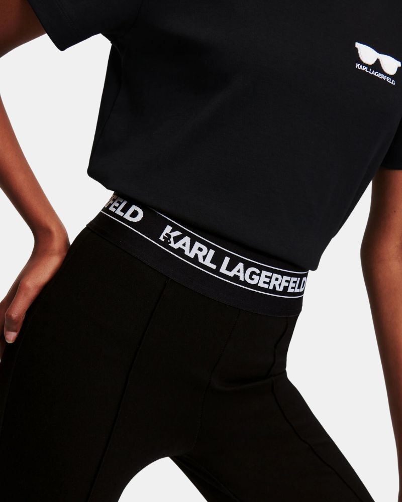 Calças Mulher Karl Lagerfeld Negro A1W10060
